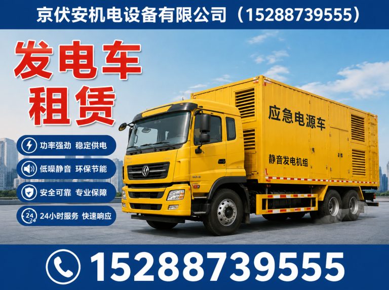 驻马店发电机出租展示图